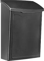 Architectural Mailboxes 2681P Marina Wall Mount Mailbox Pewter Marina Wall Mount Mailbox, Small