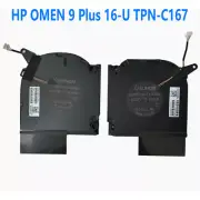 Laptop Cooler Fan FOR HP OMEN 9Plus 16-U TPN-C167 CPU GPU Cooling Fan N44737-001