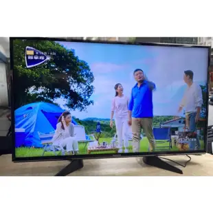 二手中古家電，國際43吋4K聯網電視機2017年型號TH-43EX600W內建you tube及NetfliX保固三個月