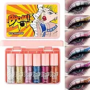 Liquid Shimmer Eyeshadow - Shimmer Liquid Eyeshadow,High-Pigment Sparkly Eye Shadow Makeup Accessories for Bridal Women Girls