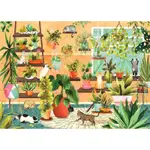 現貨 HOUSE OF CATS 貓咪滿屋 觀葉植物拼圖 1000片