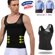Gynecomastia Compression Shirts Mens Shapewear to Hide Man Boobs Moobs Tank Top