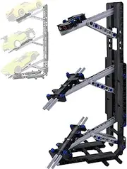 Car Display Compatible with Lego Speed Champion Cars, Model Car Stand, Car Garage, for Car Collection Display