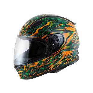 【SOL Helmets】SF-2M全罩式安全帽 (賽博龐克_黑/紫粉) ｜ SOL安全帽官方商城