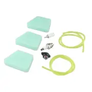 For UEL LINE PRIMER Bulb Air Filter Kit For POULAN, For McCULLOCH Chain-Saws
