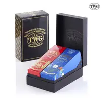 在飛比找momo購物網優惠-【TWG Tea】時尚茶罐雙入禮盒組 英式早餐茶100g+法