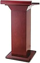 Lectern Podium Stand, Lectern Podium Stand,Lectern Podium Wood Free-Standing Floor Standing Pulpit Host Welcome Table Hotel Reception Desk School Training Podium,