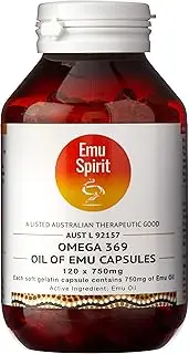 [EMU SPIRIT] Omega 369 OilofEmu Capsules, 150 gram