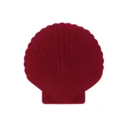 DOIY Shell Jewelry Box Red