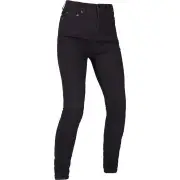 Second Skin Women Black Motorcycle Jeans