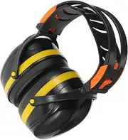 Kisangel Earmuffs for Industrial Work Hearing Protection for Adults Noise Reduction Muffs Sound Isolation Earmuffs for Sleep