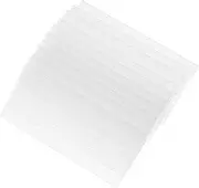 iplusmile 10 Pack Tag Holders Card Sleeves Flat Design Shelves Label Covers PVC Material Easy to Clean Adjustable Angles
