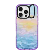 iPhone 16 Pro Impact Ring Stand Case MagSafe Compatible Atlantic Ocean Sunrise