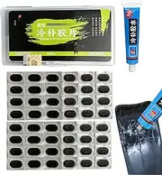 Tire Repair Patch | Fast Repair Cold Patch for Car - Efficient and Easy Use Tube Repair Tool Cold Patch for Cycle, Motorcycle, Auto, Vehicle