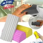3PCS Scrub Daddy Damp Duster Foam Dirt Cleaner Sponge Mirror Blind Vent Scrubber