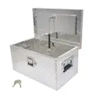 LABLT 20"×12"×9.5" Silver Truck Tool Box Car Trailer Pickup Underbody Toolbox