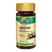 Zandu Lean & Slim Metabolism Booster & Supports Weight Management 60 Capsule