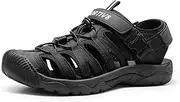 [NORTIV 8] NORTIV8 Men's Sandals, Closed Toe Athletic Sport Sandals, Mens Summer Shoes, Lightweight Trail Walking Sandals for Men