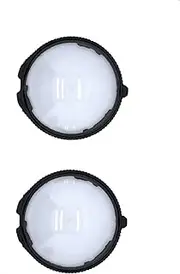 TEHAOUU Premium Lens Protector Caps for 360 X5 – Optical Tempered Glass, Anti-Scratch & Anti-Fog, 10H Hardness, AR Coating, Waterproof, Easy Twist-On Installation