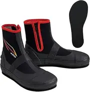 X'SELL FP-5780 Sweetfish Tabi, Black x Red, LL (26.0-27.0 cm)