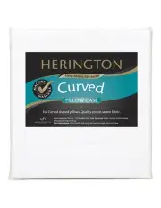 [Jaspa Herington] Curved Pillowcase in White