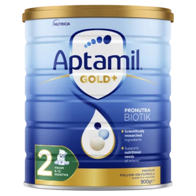 Aptamil Gold+ Pronutra Biotik Stage 2 900g Follow-On Formula 6-12 Months