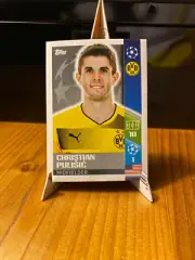 2017-18 TOPPS UEFA CHAMPIONS LEAGUE CHRISTIAN PULISIC #110 MINT CONDITION INVEST