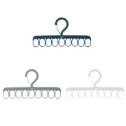 Hanger for Socks and Underwear Drying Rack with 8 Clips for Towel Scarf Panties