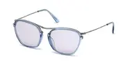 TODS TO0138 84A Women’s Sunglasses Blue Size 52