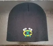 Chicago Blackhawks Beanie Winter Hat/Captain Morgan Standard Adult Fit