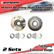 2x Rear Wheel Bearing Hub Ass for Alfa Romeo 147 156 JTS GT 2.0 2.5 3.2L 99-2004