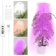 RANJIMA Plant Lamp LED Full Spectrum, 35-160 cm Height Adjustable Plant Light with 72 LEDs for Indoor Plants, Grow Lamp with Timer 3/9/12 Hours, 3 Light Modes & 10 Brightness for Indoor Plants