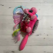 Wet brush plush unicorn hairbrush NEW