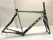 EDDY MERCKX Racing Frame Carbon EMX-5 With Fork Black White 50
