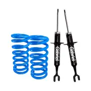 2 Front STD Gabriel Ultra Shocks + Lovells Springs for Mitsubishi Pajero NM