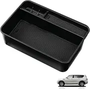 Car Center Console Armrest Storage Box Organizer Coin Tray Pallet Holder Stowing Tidying for Nissan Patrol Y62 Ti-L 2010-2020