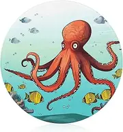 Chopping Blocks, Giant Octopus Printed Chopping Block,fruit Chopping Block,thickened Chopping Block,round Chopping Block