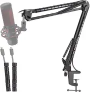 Mic Arm for Hyperx Quadcast - Professional Boom Arm Compatible with Hyperx Quadc