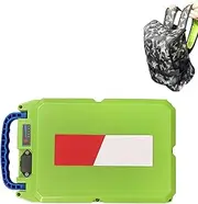 24V 25Ah Garden Tools Dedicated Compact Lithium Battery, for Hedge Trimmer Electric Lawn Mower Tea Picker Pruner, with Charger + Backpack