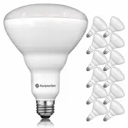 Sunperian 12 Pack BR40 LED Flood Light Bulb 13W 6500K Ultra Daylight 1400lm E26