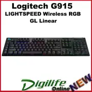 Logitech G915 LIGHTSPEED Wireless RGB Mechanical Gaming Keyboard - GL Linear