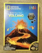 National Geographic STEM Series Build Your Own Volcano Science Kit for Kids