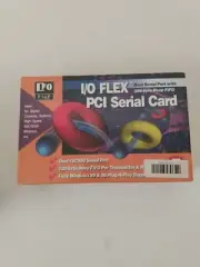 I/O Flex PCI Serial Card Dual Serial Port w/ 256-byte Deep FIFO Model IOFLEX-2CS