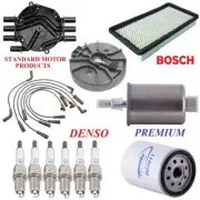 Tune Up Kit Filters Cap Wire Spark Plugs For GMC JIMMY V6; 4.3L; 4WD 2000-2001