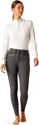 ARIAT Tri Factor X Bellatrix Full Seat Breech - Ebony - 24 Long