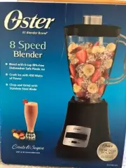 oster blender 8 speed Crush Ice with 450 Watts 6 cups Plastic Jar