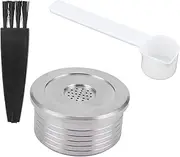 Coffee Capsule Stainless Steel Pod with Spoon Brush Kit for Q NDIQ7323 Coffee Maker Machine