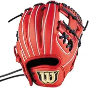 Wilson D-MAX Dual Jr. Baseball Glove for Soft Players 6J Type, 7J Type, Fits 2 Little Fingers, Coyuni