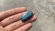 Rare+ Apatite Gemstone Beautiful blue Apatite Handmade Cabochon