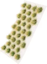 High Realism Fake Plant Tufts Static Grass Tufts Simulated Grass for Landscape Decor